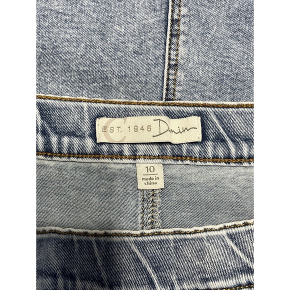 Cato Est. 1946 Denim Women's Blue Size 10 Denim Skirt Minimalist Boho Retro - Picture 7 of 7